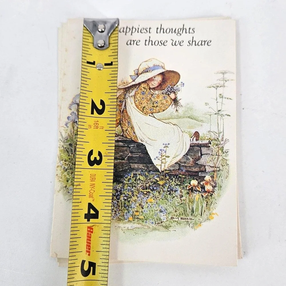 5‎ Vintage 1982 Holly Hobbie Forget Me Not American Greetings Cards & Envelopes